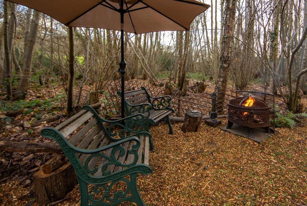 Sturry Cosy Woodland Romantic Retreat With Log Fires And Nature מראה חיצוני תמונה